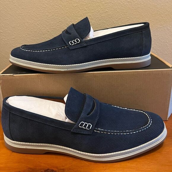 Vintage Foundry Co. Menahan Suede Casual Slip-On Loafers-Size 11 main image 6